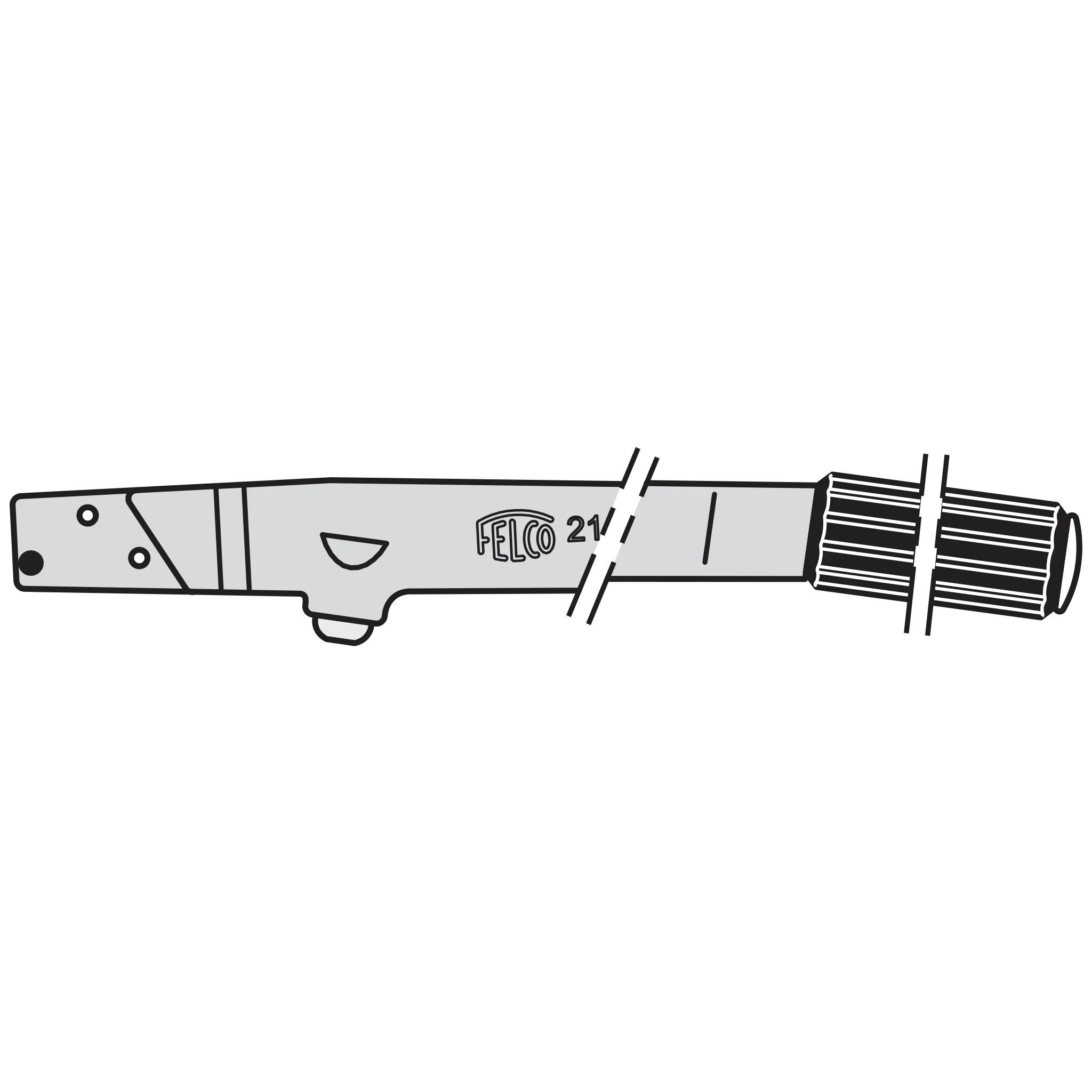 21/1 Complete handle assembly
