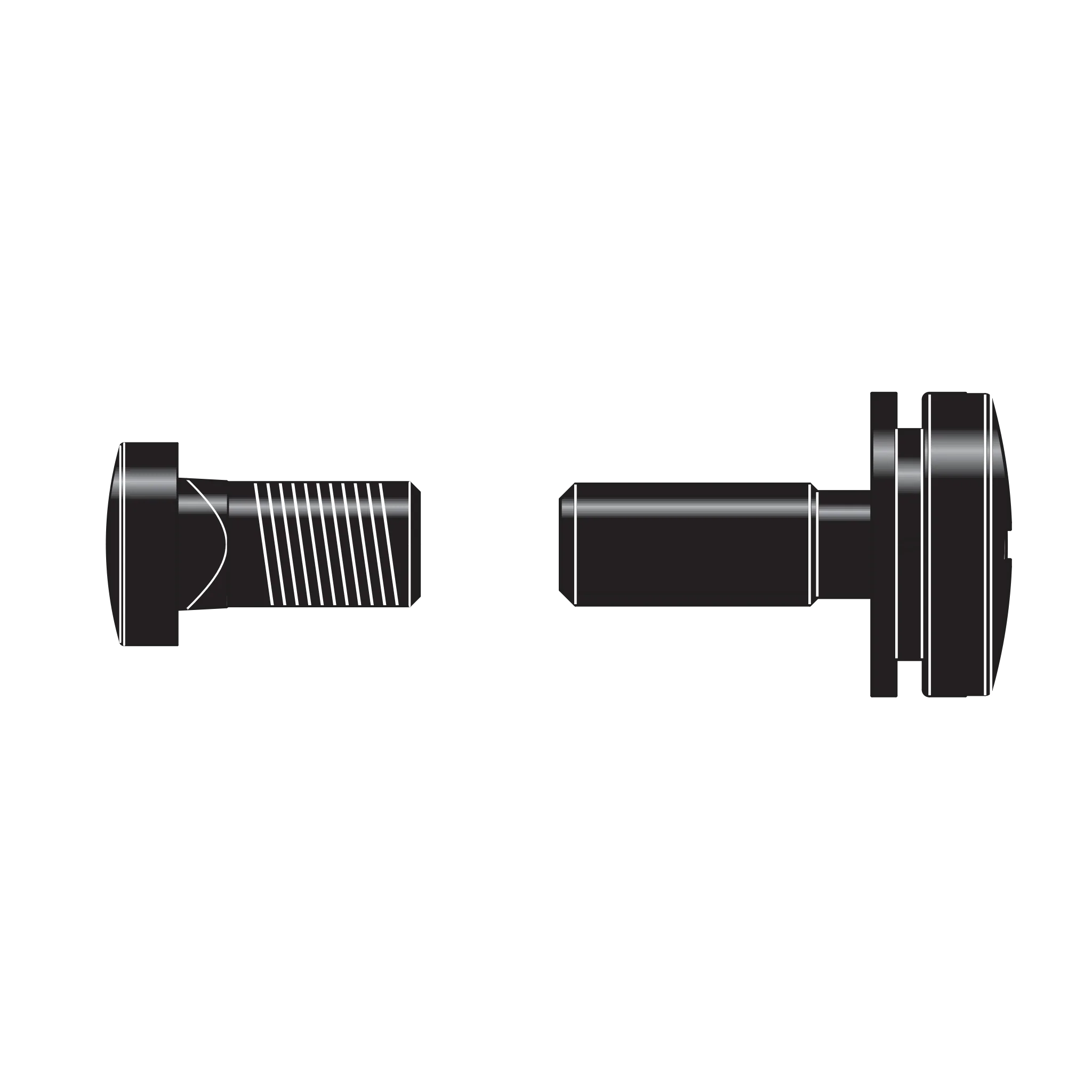 601/90 Replacement kit screw and nut